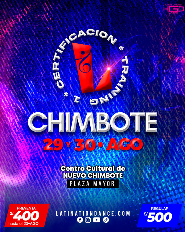 CERTIFICACION T1 - CHIMBOTE - 29 y 30 AGOSTO